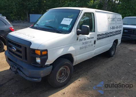 2011 Ford E-250 Commercial z USA, uszkodzony, nr VIN 1FTNE2EWXBDA08537